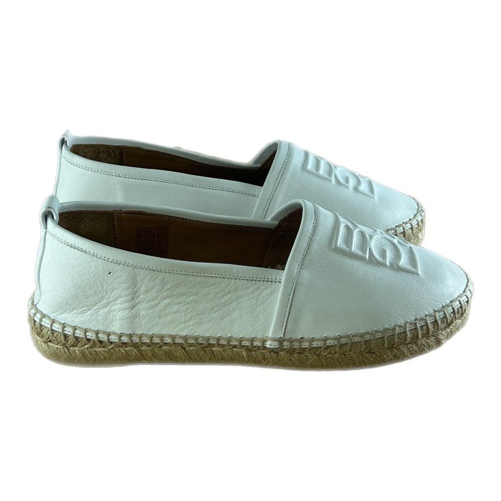 Updated Espadrille by BCBGMAXAZRIA: Handmade Leather Size 37  NWOT TINY DAMAGE